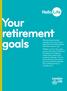 Your retirement goals