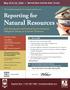 Natural Resources. Risk Management and Practical Tips for Disclosure Obligations During an Economic Downturn. New for 2009!