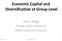 Economic Capital and Diversification at Group Level