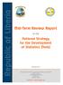 Republic of Liberia. Mid-Term Review Report. National Strategy for the Development of Statistics (Nsds) on the. January Website:   isgis.