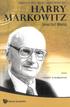 World Scientific - Nobel Laureate Series: Vol 1 HARRY MARKOWITZ. Selected Works