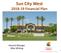 Sun City West Financial Plan. General Manager Mike Whiting