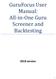 GuruFocus User Manual: All-in-One Guru Screener and Backtesting