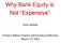 Why Bank Equity is Not Expensive