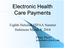 Electronic Health Care Payments