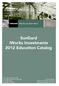 SunGard iworks Investments 2012 Education Catalog