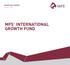 MFS INTERNATIONAL GROWTH FUND