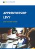 APPRENTICESHIP LEVY WHAT YOU NEED TO KNOW