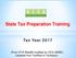 State Tax Preparation Training Tax Year 2017