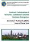 Contract Participation of Minority- and Women-Owned Business Enterprises Dormitory Authority of the State of New York