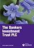 The Bankers Investment Trust PLC