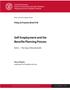 Self-Employment and the Benefits Planning Process