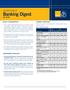 Banking Digest QUARTERLY Q BASEL III REQUIREMENTS SUMMARY INDICATORS PERFORMANCE HIGHLIGHTS
