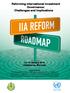 Reforming International Investment Governance: Challenges and Implications