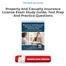 Property And Casualty Insurance License Exam Study Guide: Test Prep And Practice Questions PDF