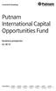 Putnam International Capital Opportunities Fund