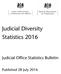 Judicial Diversity Statistics Judicial Office Statistics Bulletin