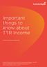 Important things to know about TTR Income