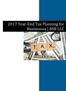 2017 Year-End Tax Planning for Businesses BSB LLC