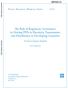 The Role of Regulatory Governance in Driving PPPs in Electricity Transmission and Distribution in Developing Countries
