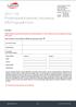 2017/18 Professional Indemnity Insurance (PII) Proposal Form