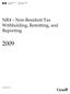 NR4 Non-Resident Tax Withholding, Remitting, and Reporting