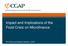 Impact and Implications of the Food Crisis on Microfinance. Eric Duflos and Barbara Gähwiler, CGAP
