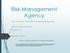 Risk Management Agency