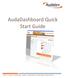 AudaDashboard Quick Start Guide