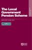 The Local Government Pension Scheme