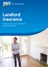 Landlord Insurance. Product Disclosure Statement and Policy Booklet