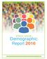 SPRUCE GROVE Demographic Report 2016