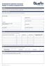 Professional indemnity insurance Design & construct proposal form