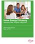 Home Energy Efficiency Standard Offer Program (HEESOP) 2018 Program Manual Date: