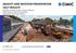 13 APRIL WestConnex M4 East, New South Wales. Refer to ASX/Media Release for further information