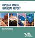 POPULAR ANNUAL FINANCIAL REPORT