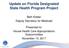 Update on Florida Designated State Health Program Project