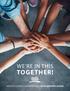 WE RE IN THIS TOGETHER! HEALTH CHOICE GENERATIONS 2018 BROKER GUIDE