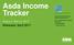 Asda Income Tracker. Report: March 2017 Released: April Centre for Economics and Business Research ltd
