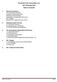 Browning Creek Association, Inc Business Plan Table of Contents