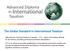 The Global Standard in International Taxation