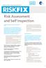 Risk Assessment and Self Inspection