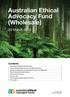 Australian Ethical Advocacy Fund (Wholesale)