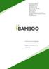Product Disclosure Statement BAMBOO GROWTH PTY LTD. 9 April Product Disclosure Statement