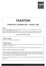TAXATION FORMATION 2 EXAMINATION - AUGUST 2008