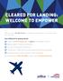 CLEARED FOR LANDING: WELCOME TO EMPOWER