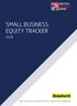 SMALL BUSINESS EQUITY TRACKER