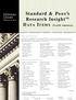 Standard & Poor s Research Insight SM D ATA I TEMS (North America)