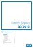 Interim Report Q3 2013