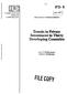 FILE COPy. Trends in Private Investment in Thirty Developing Countris IFD- 6 FILE COPY. Guy P. Pfeffermann Andrea Madarassy INTERNATIONAL